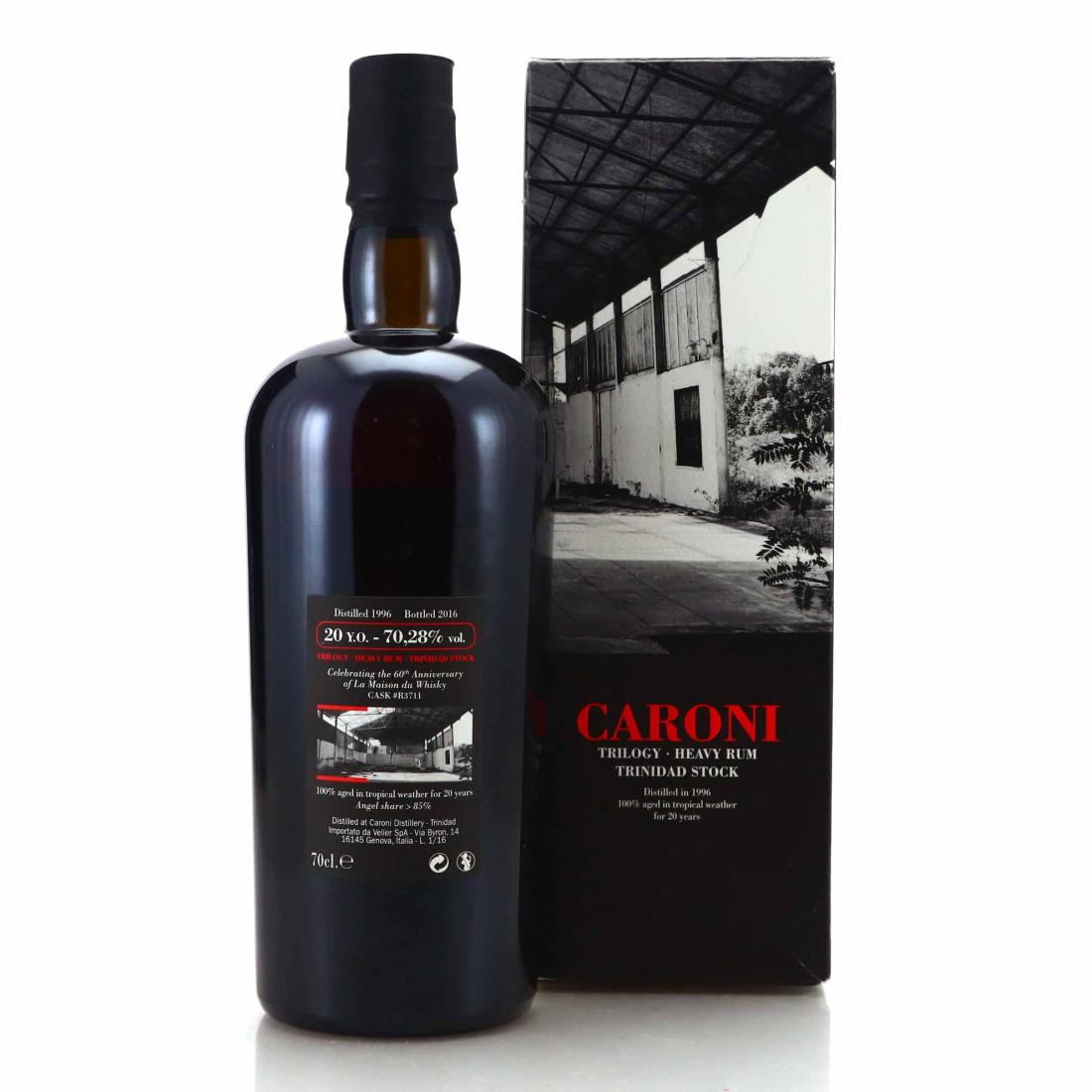 Image for Caroni 1996 Trilogy 20 Year Old Heavy - Trinidad Stock