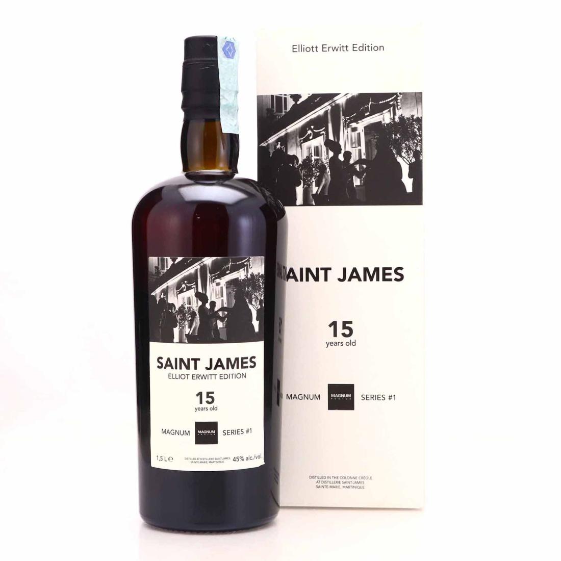 Image for Saint James 2006 Elliot Erwitt Edition 15 Year Old Magnum Series #1 1.5-Litre