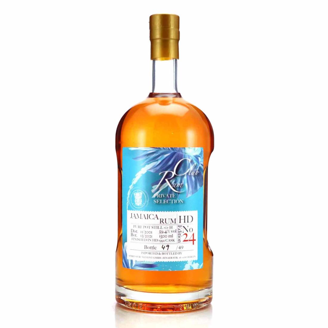 Image for Hampden <>H 2001 Rum Club Private Selection Edition No.24