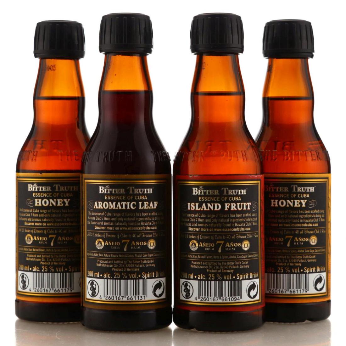 Image for The Bitter Truth Essence of Cuba Bitters Selection 4 x 20cl