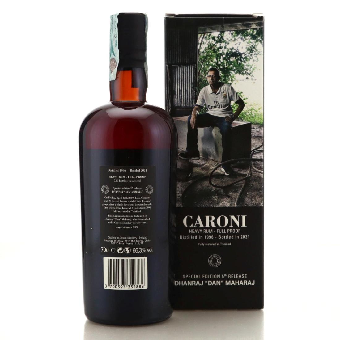 Image for Caroni 1996 Full Proof Heavy - Dhanraj 'Dan' Maharaj