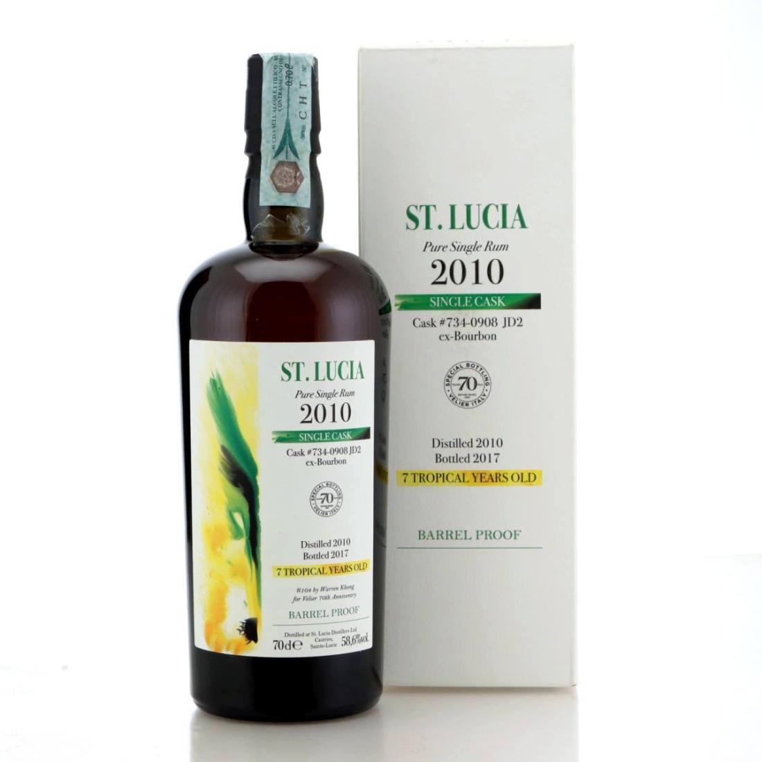 Image for St. Lucia 2010 Single Cask 7 Year Old - #104 by Warren Khong