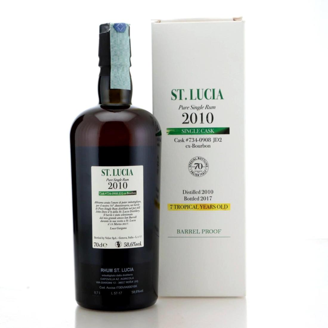 Image for St. Lucia 2010 Single Cask 7 Year Old - #104 by Warren Khong