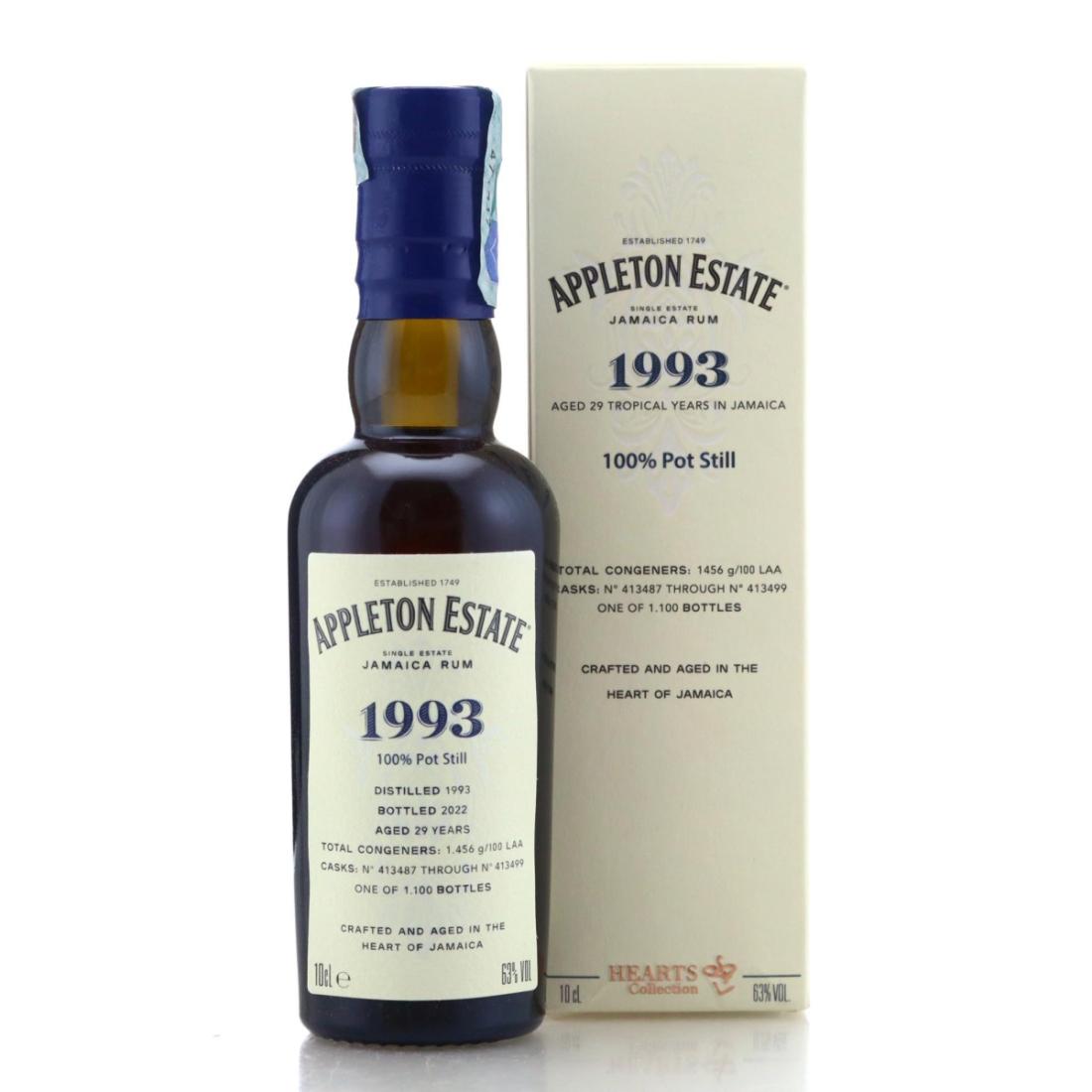 Image for Appleton Estate 1993 Hearts Collection 29 Year Old