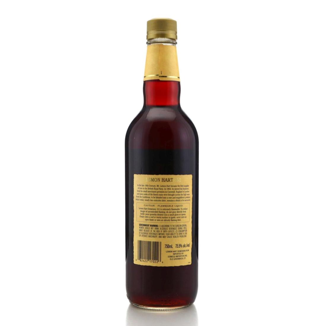 Image for Lemon Hart 151 Demerara Rum