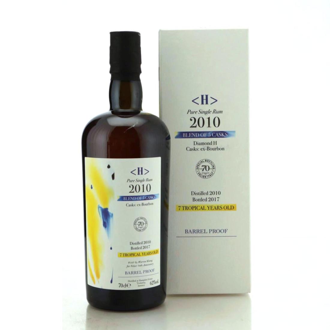 Image for Hampden <H> 2010 Blend of 5 Casks 7 Year Old - #107 by Warren Khong