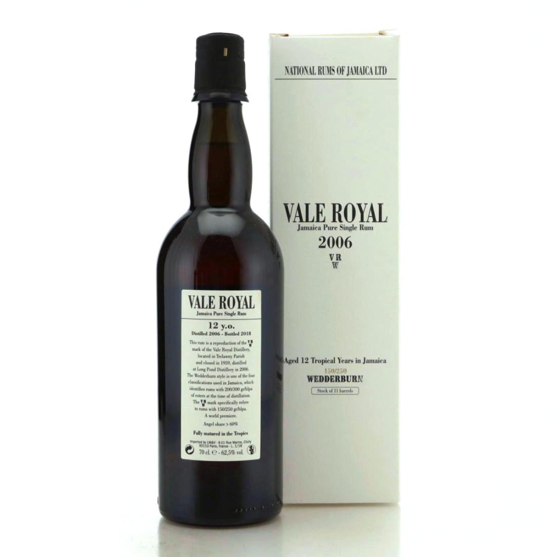 Image for Long Pond Vale Royal VRW 2006 Wedderburn 12 Year Old
