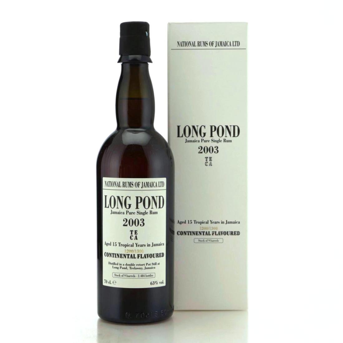 Image for Long Pond TECA 2003 Continental Flavoured 15 Year Old