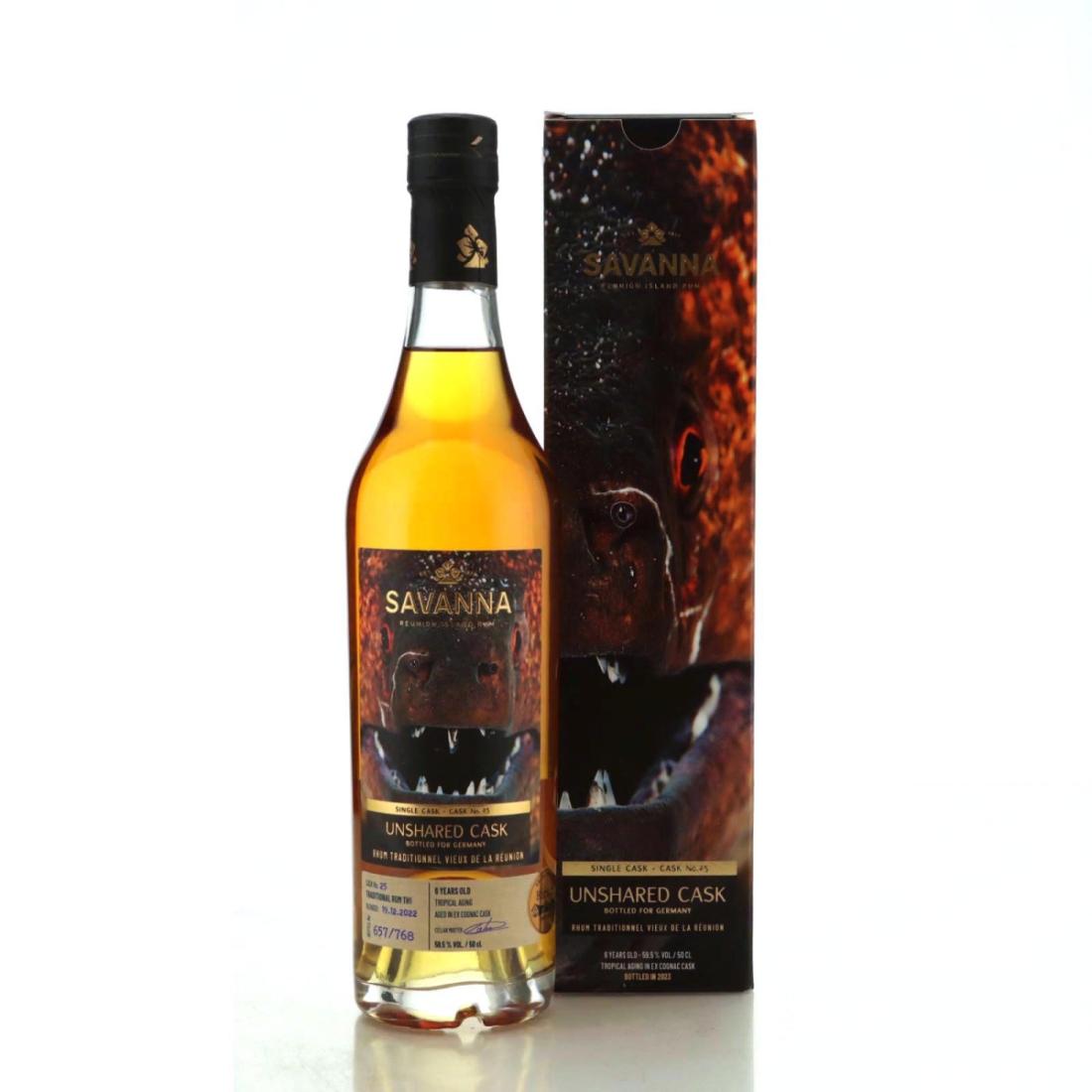 Image for Savanna Unshared Cask 6 Year Old Rhum Traditionnel