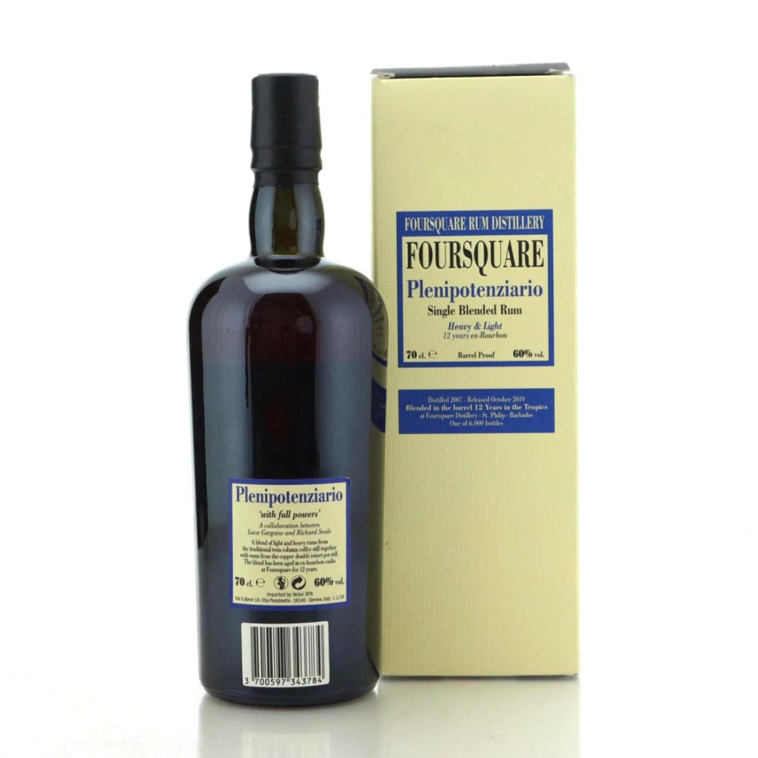 Image for Foursquare 2007 Plenipotenziario 12 Year Old