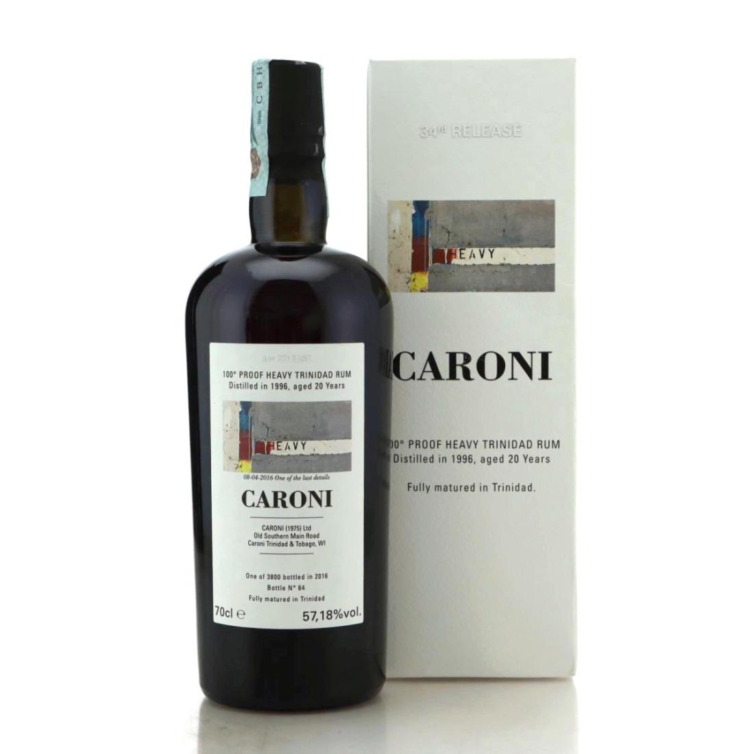 Image for Caroni 1996 100° Proof 20 Year Old Heavy
