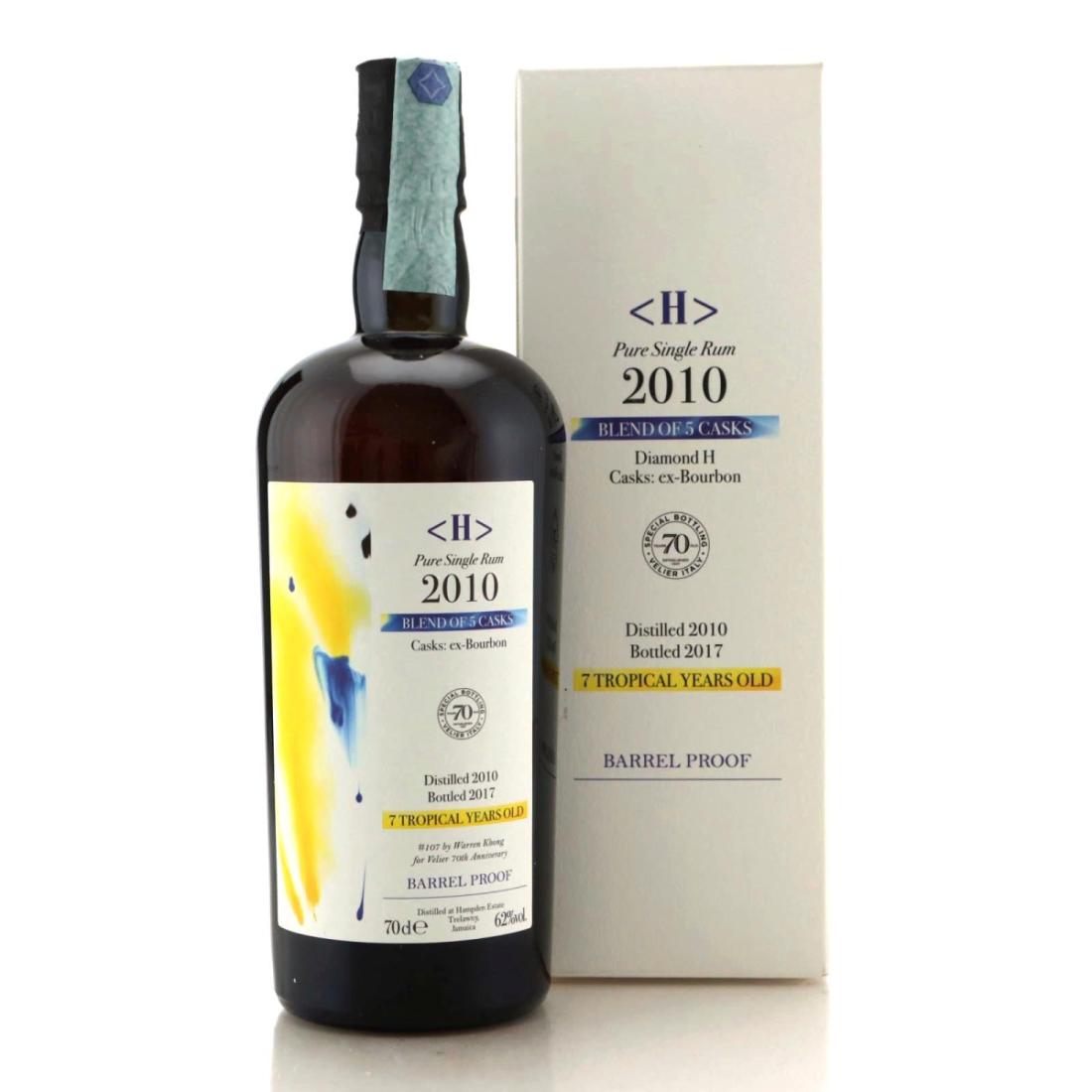 Image for Hampden <H> 2010 Blend of 5 Casks 7 Year Old - #107 by Warren Khong