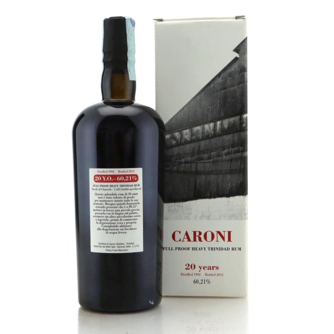Image for Caroni 1992 Full Proof 20 Year Old Heavy