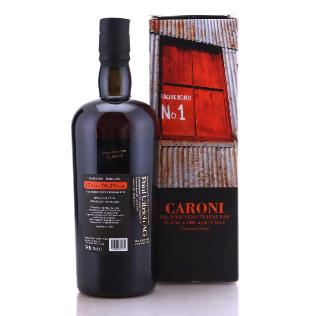 Image for Caroni 2000 Full Proof 15 Year Old Heavy