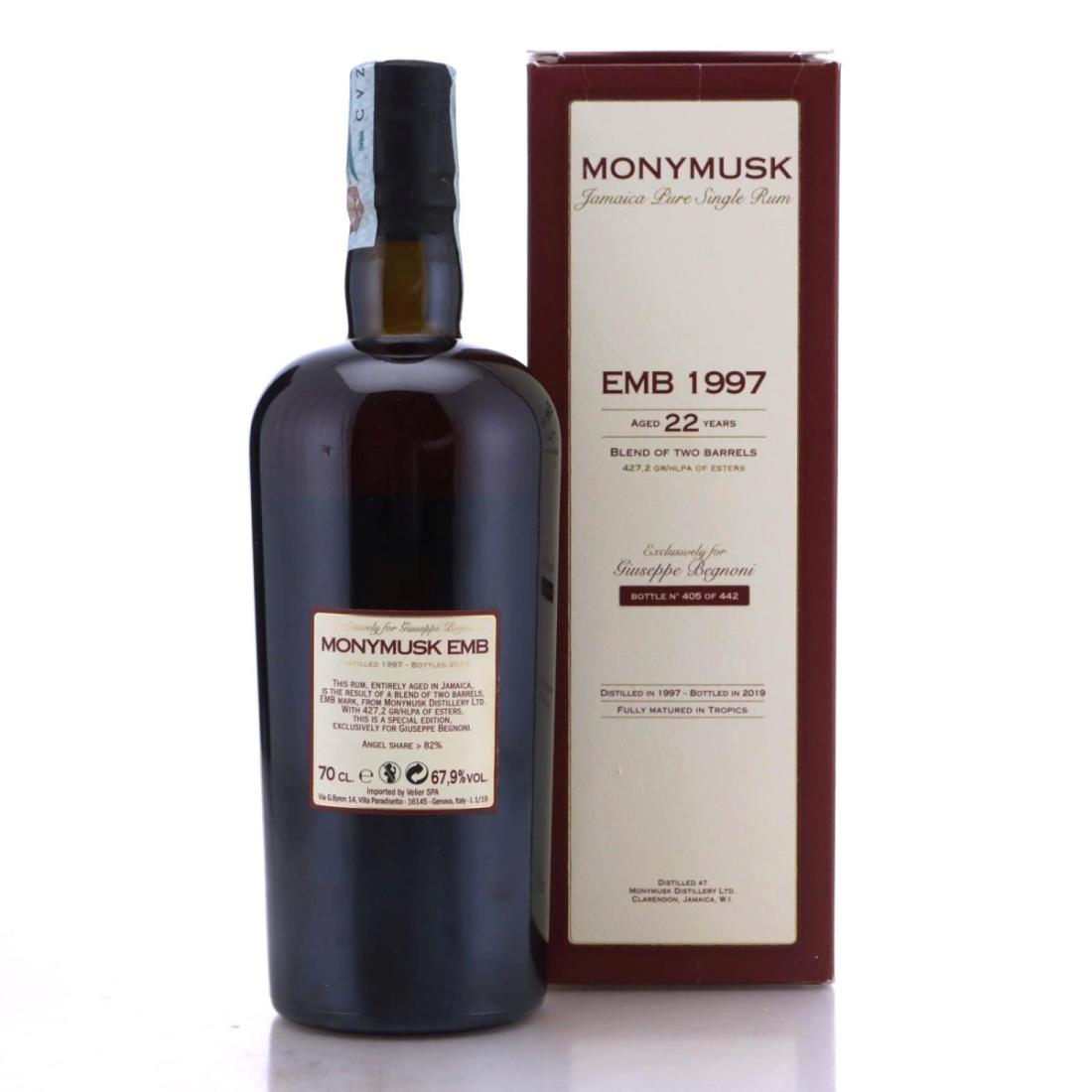 Image for Monymusk EMB 1997 Blend of Two Barrels 22 Year Old