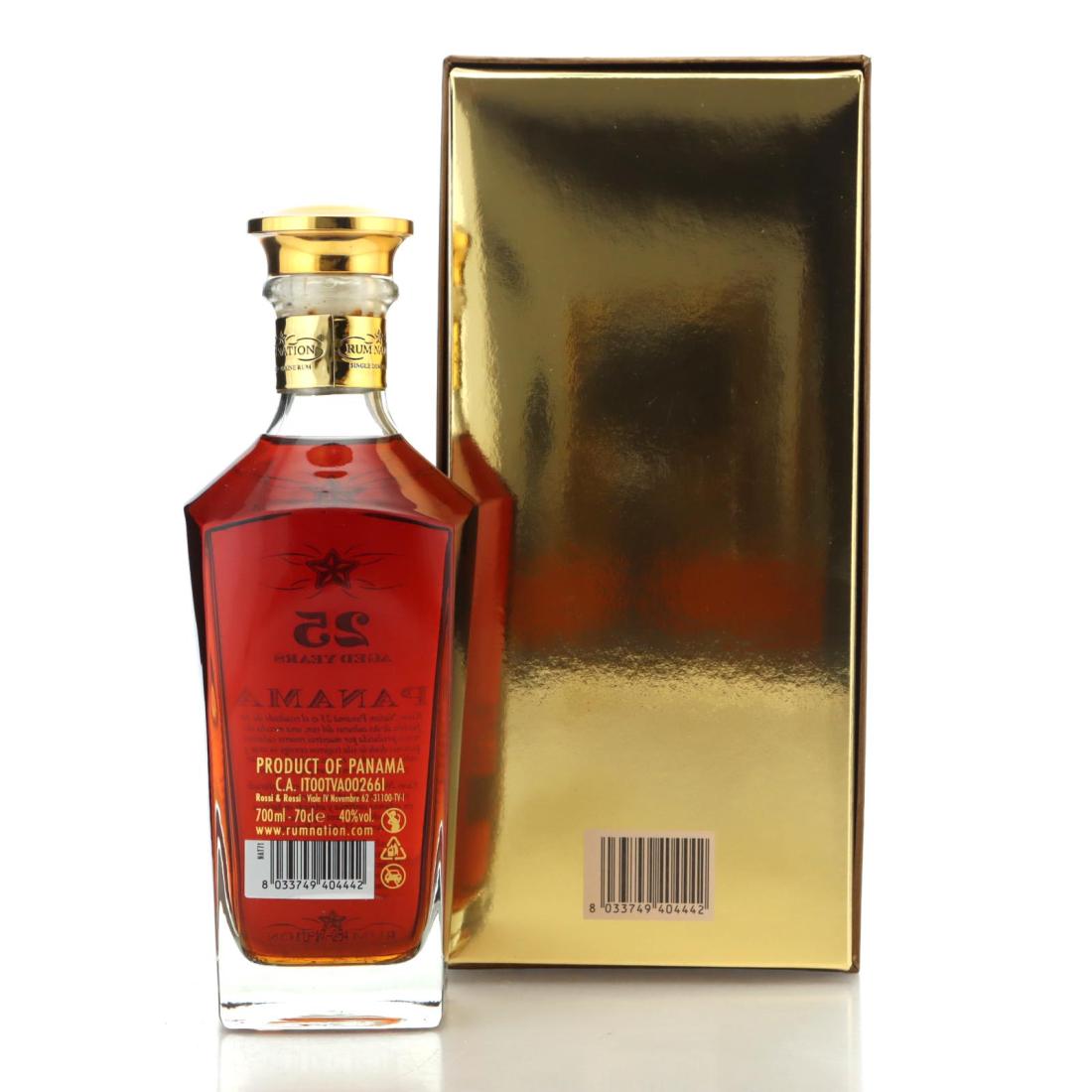 Image for Panama Rum Nation 25 Year Old