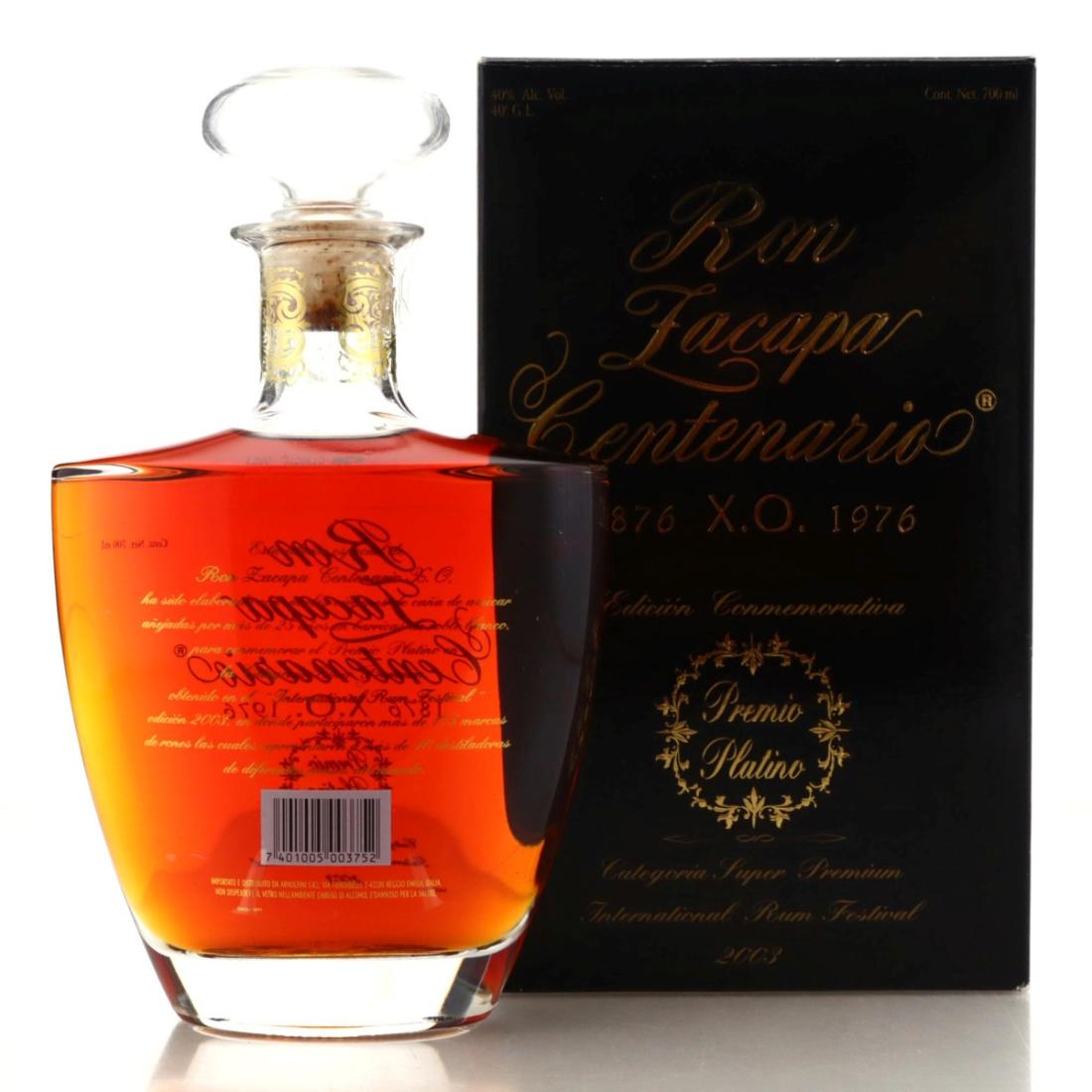 Image for Ron Zacapa Centenario XO Premio Platino