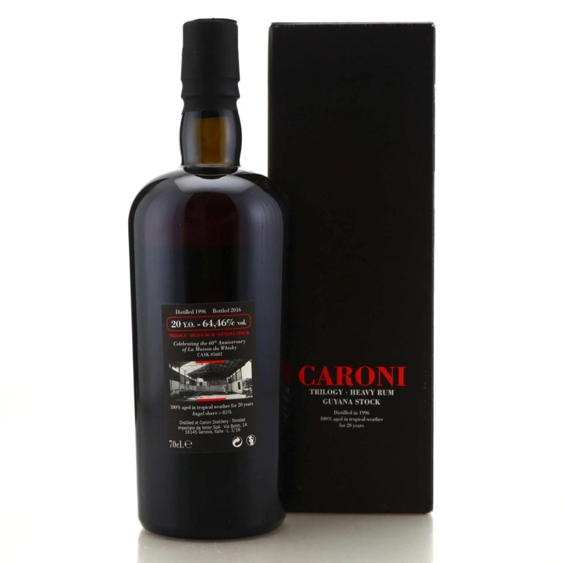 Image for Caroni 1996 Trilogy 20 Year Old Heavy - Guyana Stock