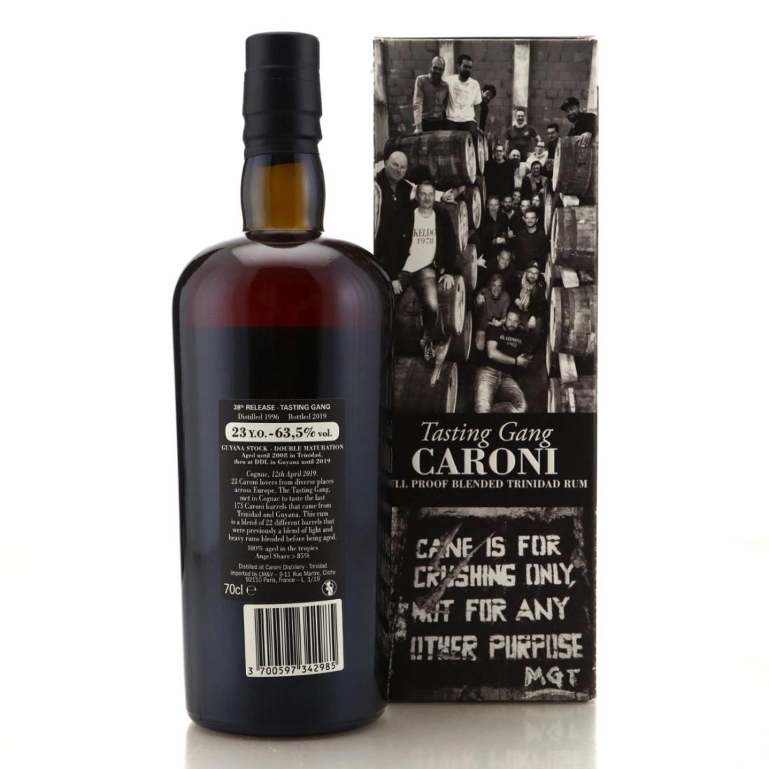 Image for Caroni 1996 Full Proof 23 Year Old Blended - Tasting Gang