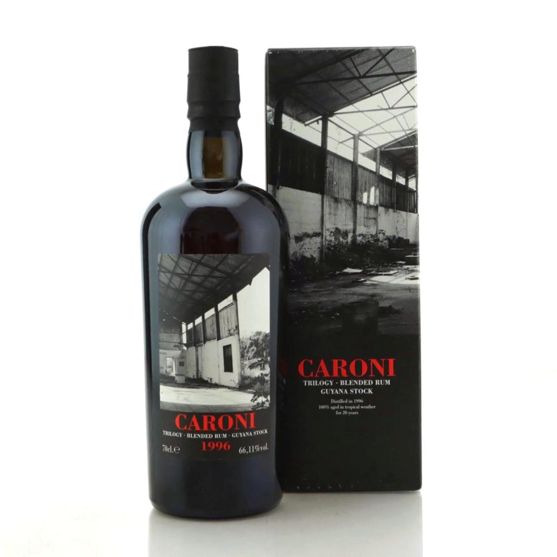 Image for Caroni 1996 Trilogy 20 Year Blended Rum - Guyana Stock