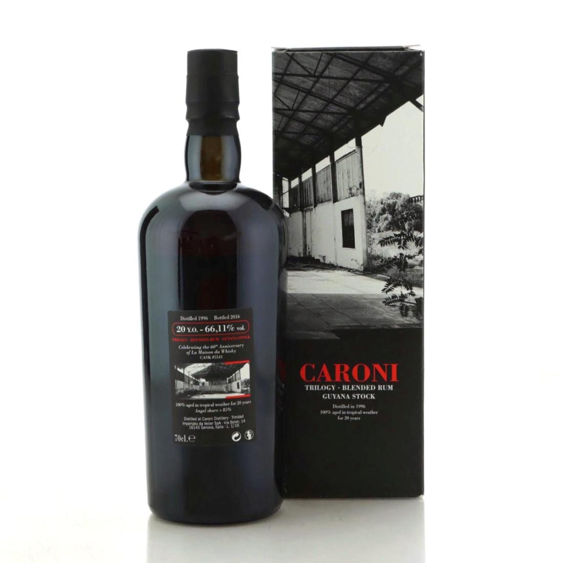 Image for Caroni 1996 Trilogy 20 Year Blended Rum - Guyana Stock