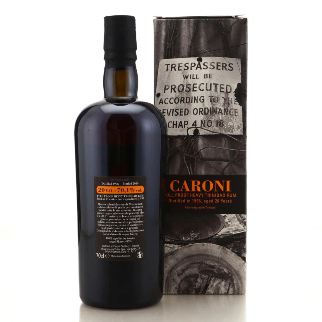 Image for Caroni 1996 Full Proof 20 Year Old Heavy