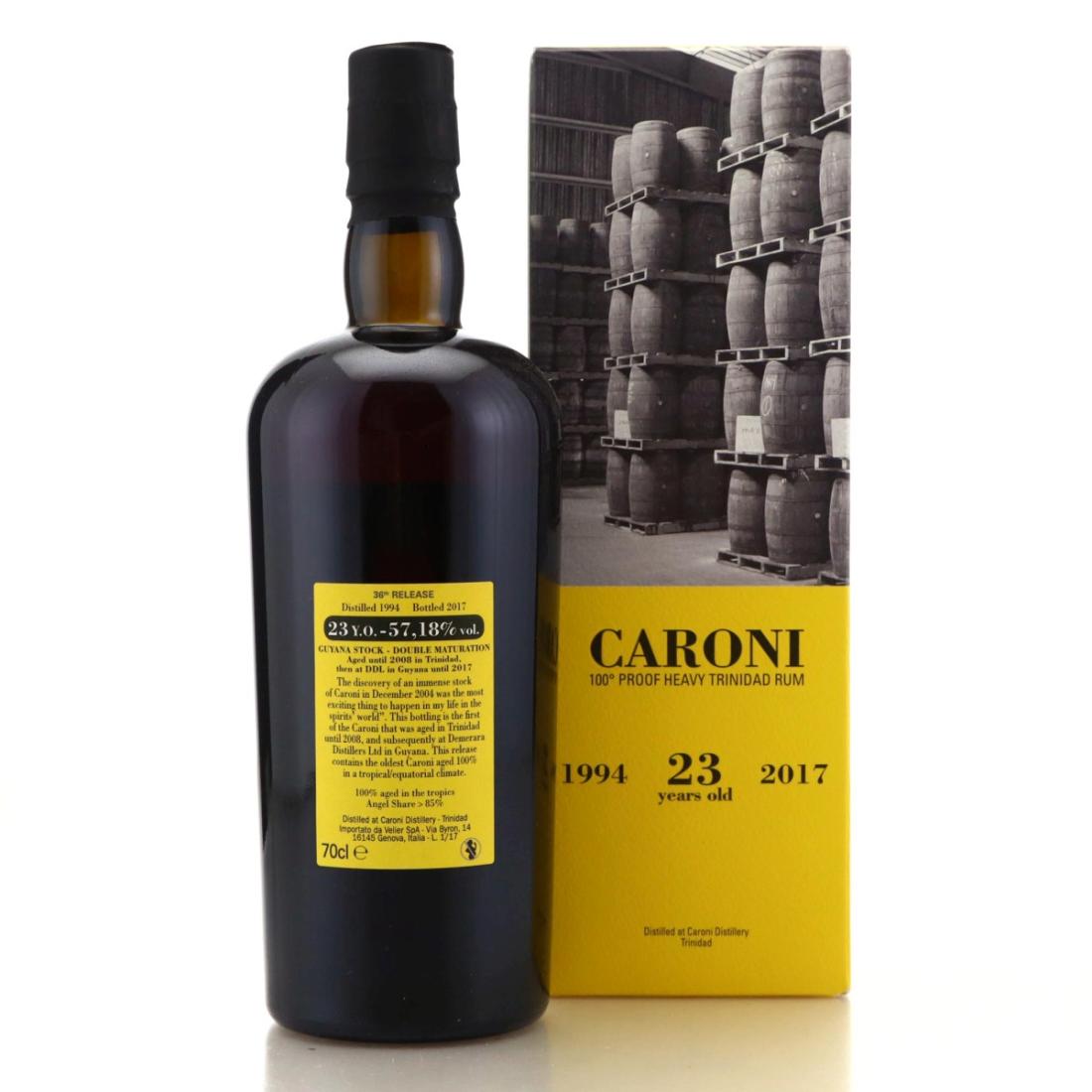 Image for Caroni 1994 100° Proof 23 Year Old Heavy - Guyana Stock