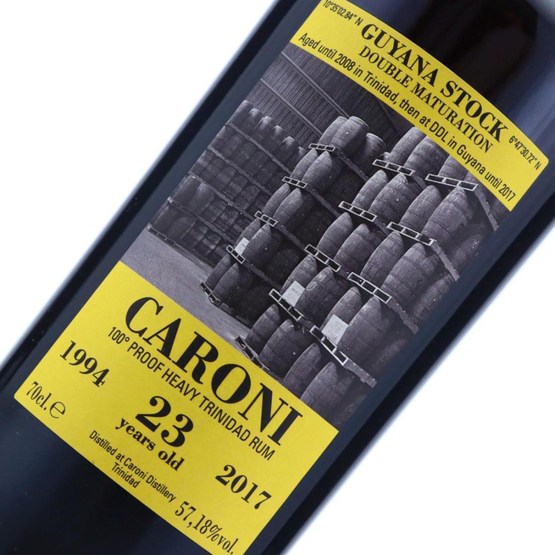 Image for Caroni 1994 100° Proof 23 Year Old Heavy - Guyana Stock