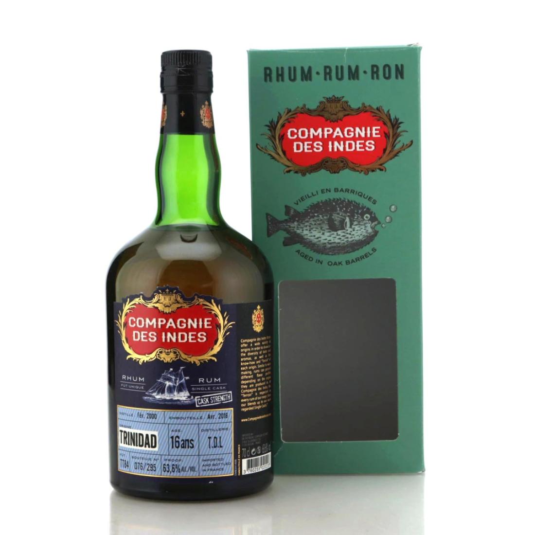 Image for Trinidad Distillers 2000 Compagnie des Indes 16 Year Old