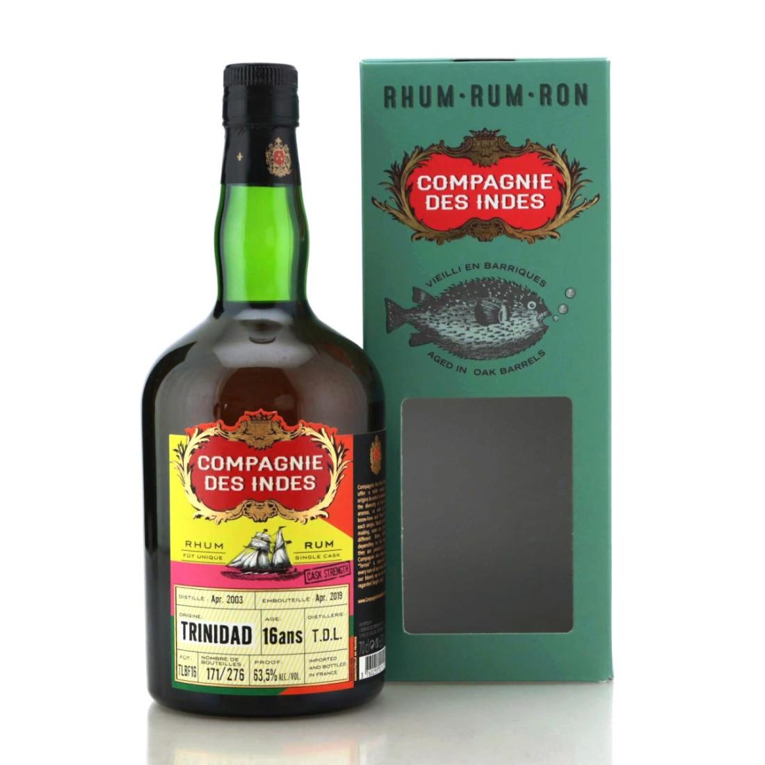 Image for Trinidad Distillers 2003 Compagnie des Indes 16 Year Old