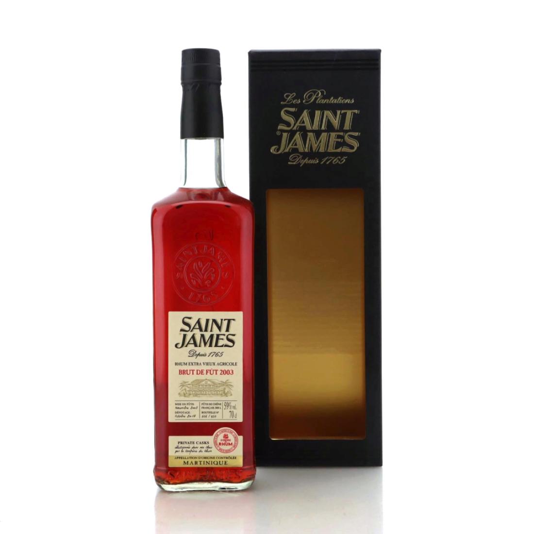 Image for Saint James 2003 Brut de Fût Rhum Vieux