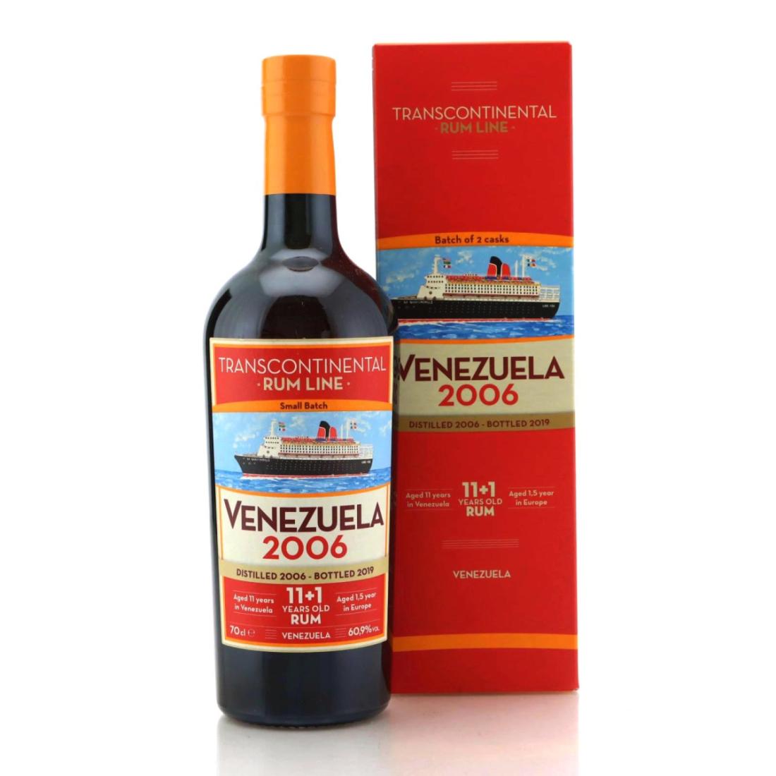 Image for Venezuela Rum 2006 Transcontinental Rum Line #36