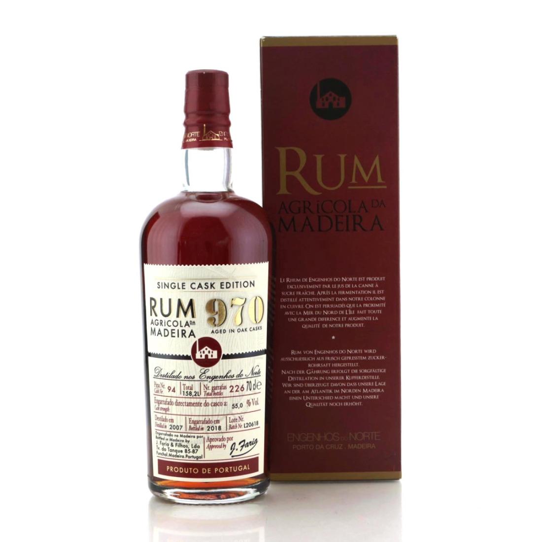 Image for Engenhos do Norte 2007 Rum 970 Single Cask