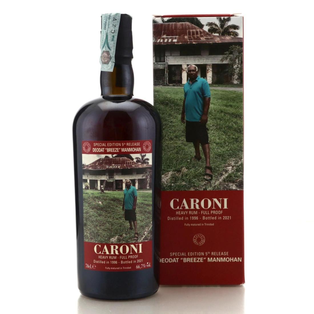 Image for Caroni 1996 Full Proof Heavy - Deodat 'Breeze' Manmohan