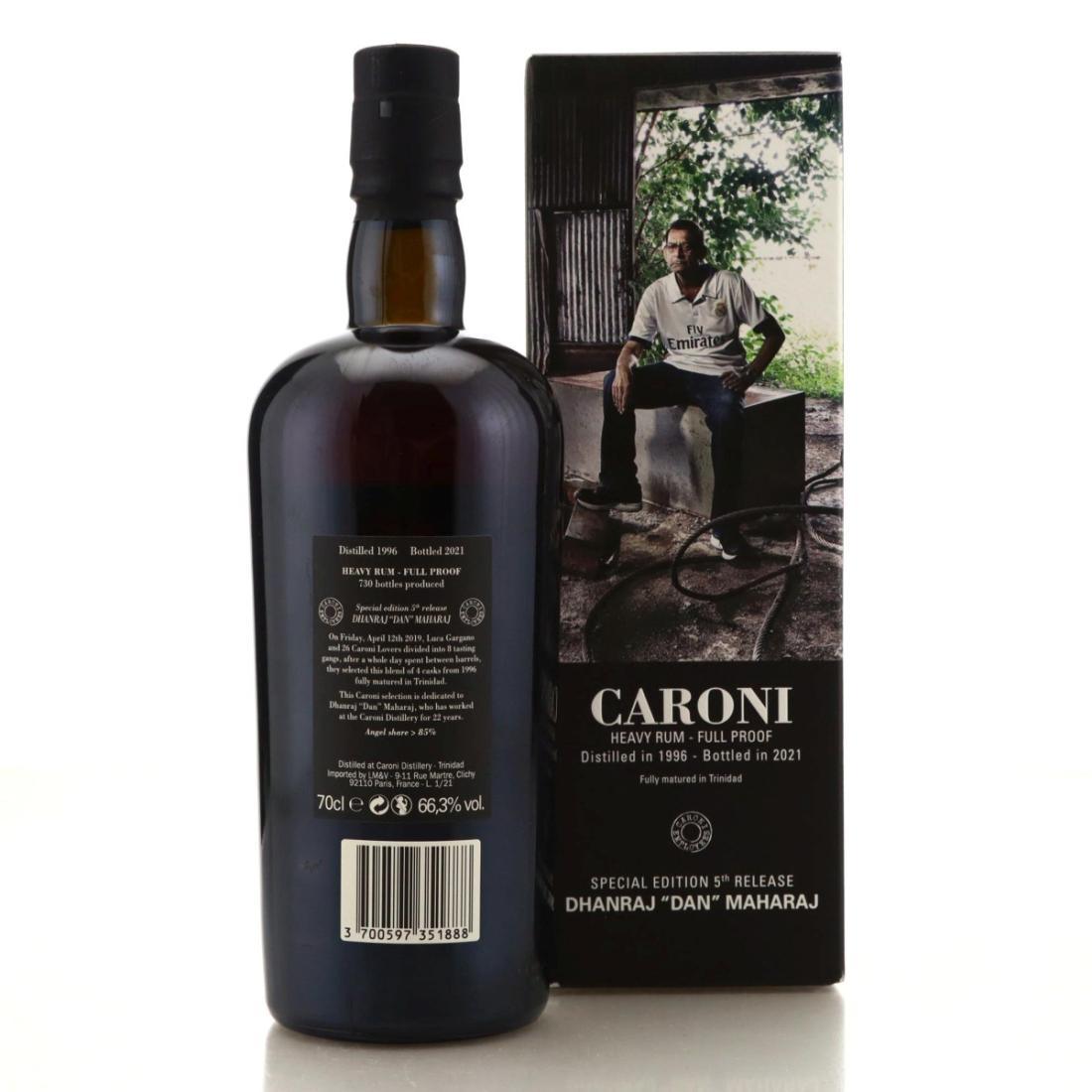 Image for Caroni 1996 Full Proof Heavy - Dhanraj 'Dan' Maharaj