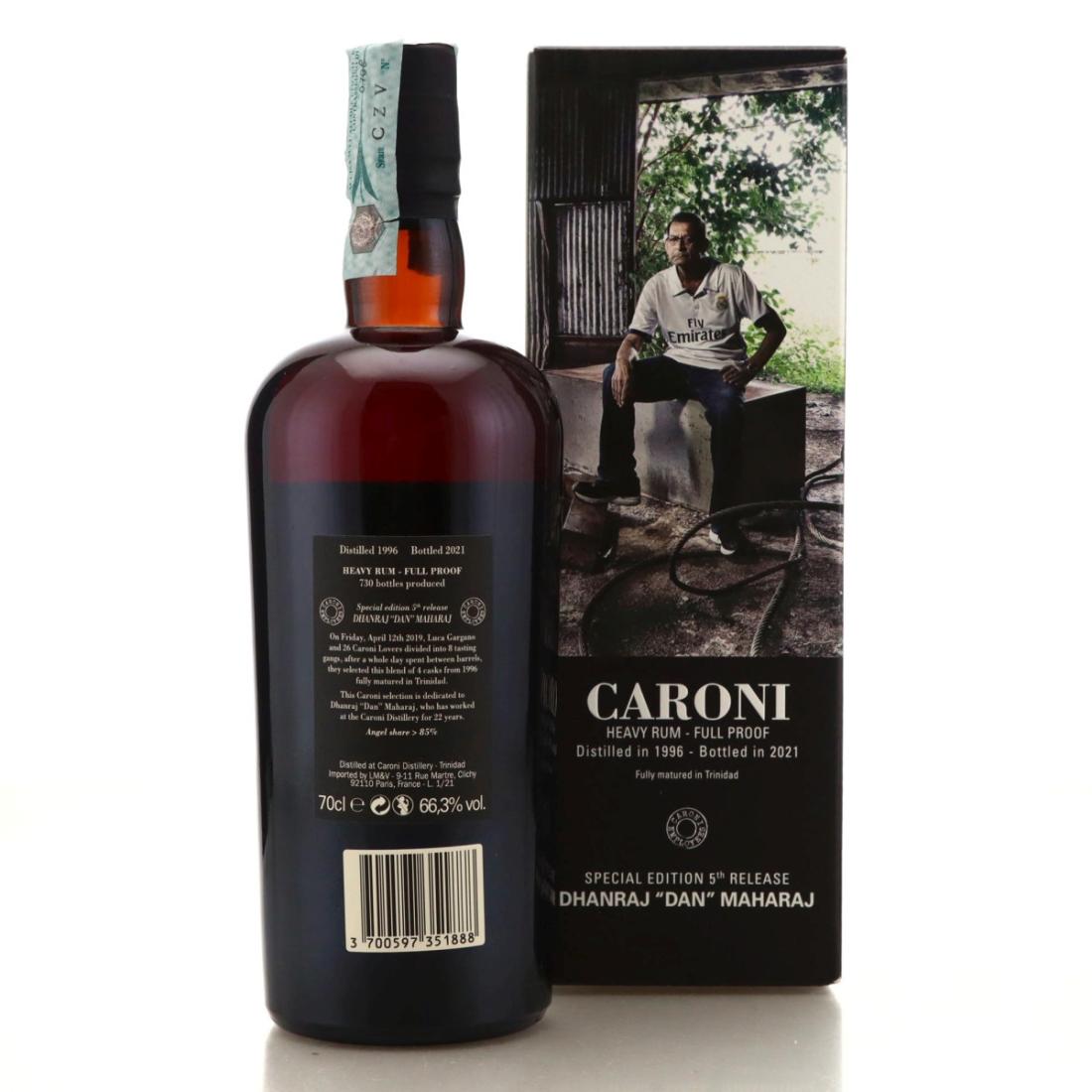 Image for Caroni 1996 Full Proof Heavy - Dhanraj 'Dan' Maharaj