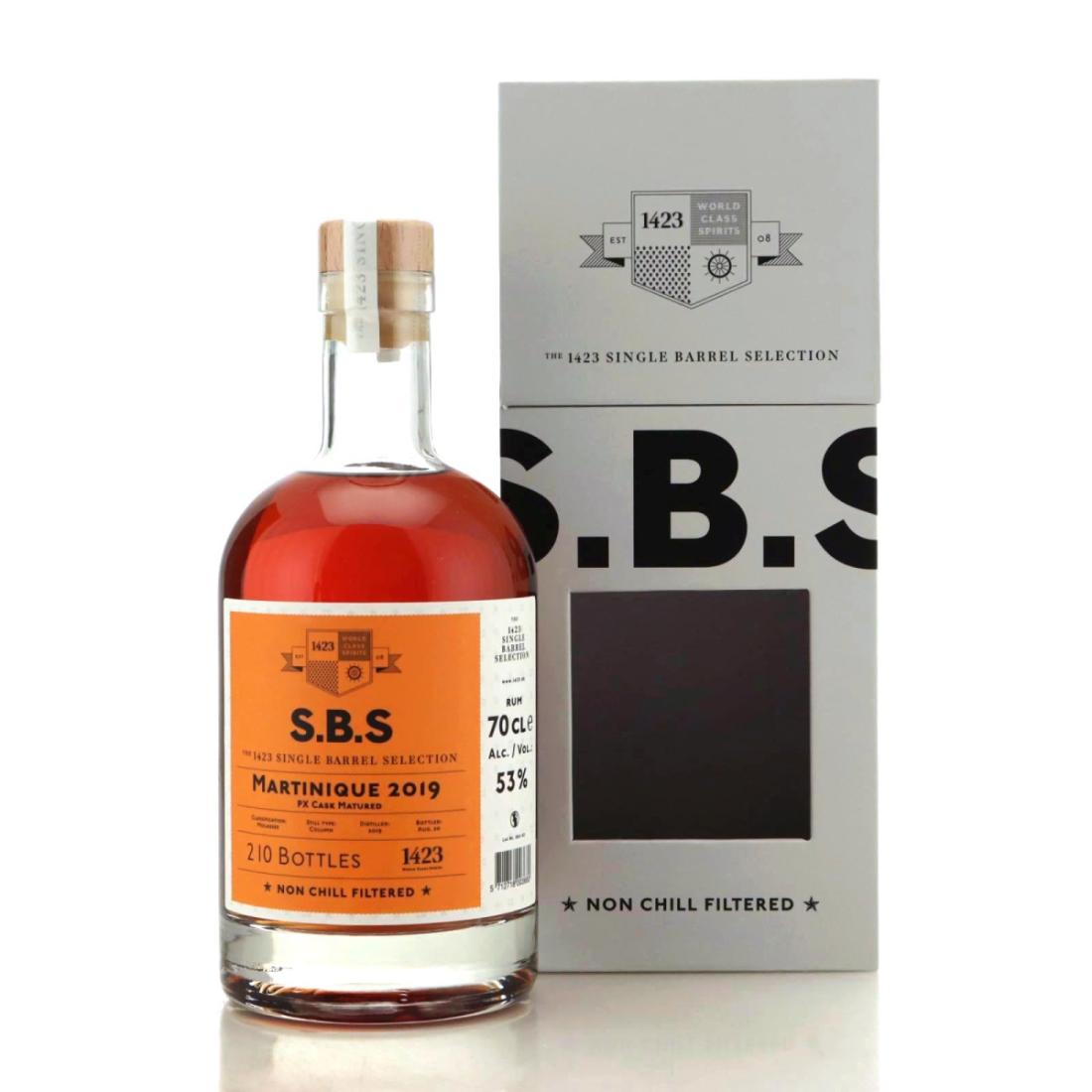 Image for Martinique Rum 2019 The 1423 S.B.S PX Cask