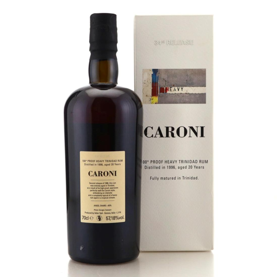 Image for Caroni 1996 100° Proof 20 Year Old Heavy