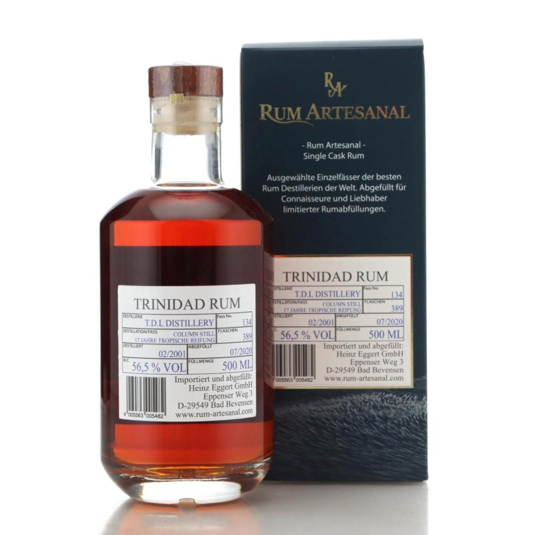 Image for Trinidad Distillers 2001 Rum Artesanal