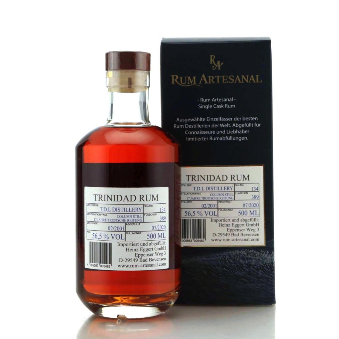 Image for Trinidad Distillers 2001 Rum Artesanal