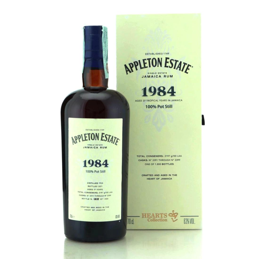 Image for Appleton Estate 1984 Hearts Collection 37 Year Old