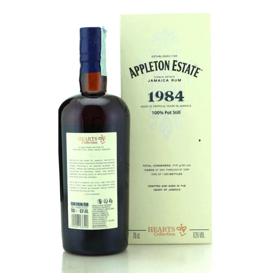 Image for Appleton Estate 1984 Hearts Collection 37 Year Old