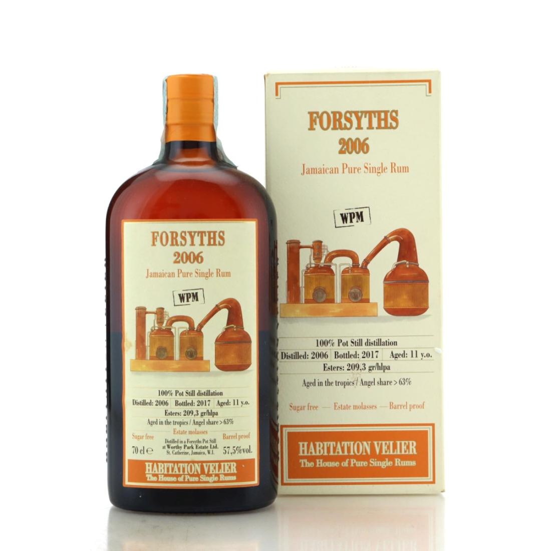 Image for Forsyths WPM 2006 Habitation Velier 11 Year Old