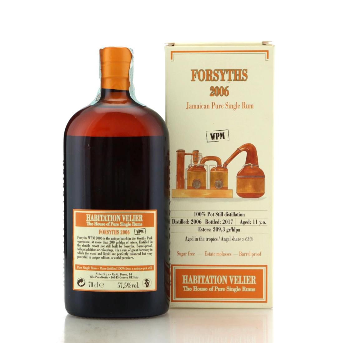 Image for Forsyths WPM 2006 Habitation Velier 11 Year Old