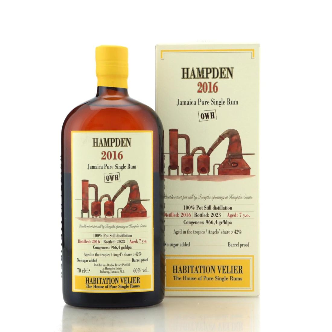 Image for Hampden OWH 2016 Habitation Velier 7 Year Old