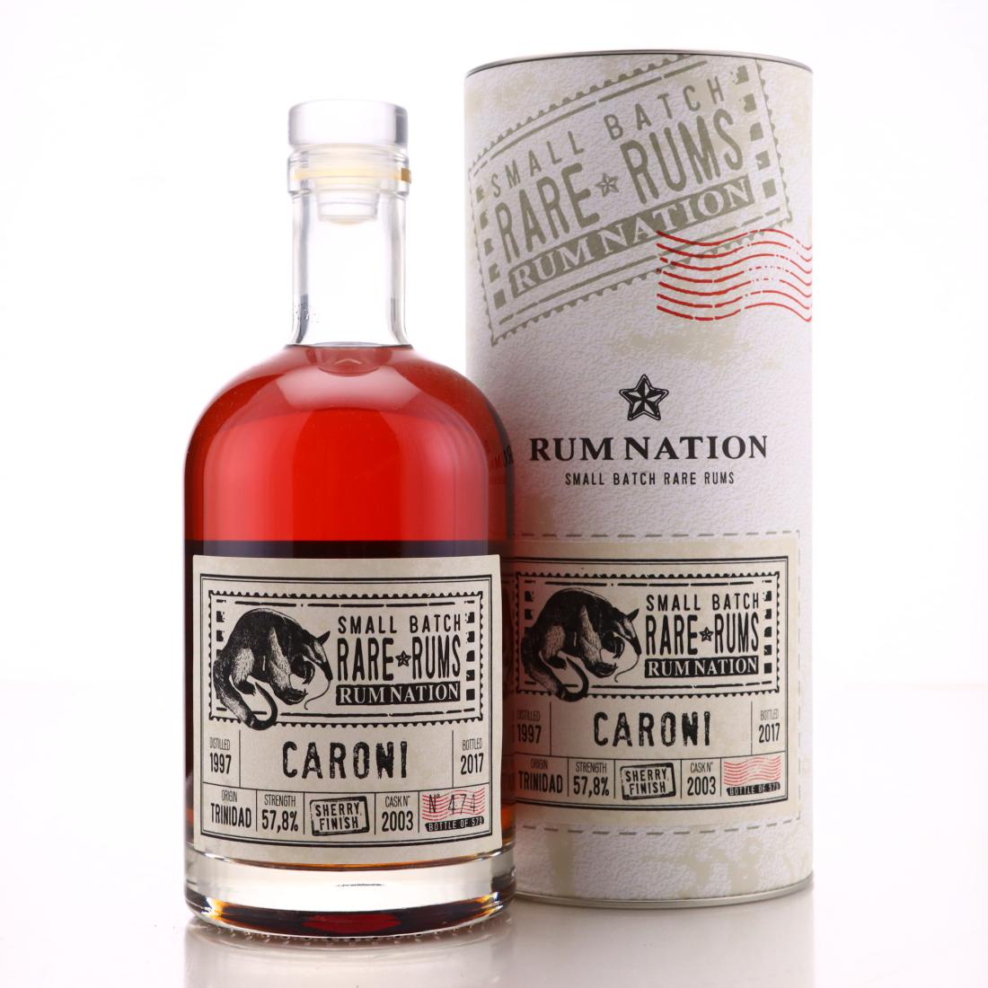 Image for Caroni 1997 Rum Nation Small Batch