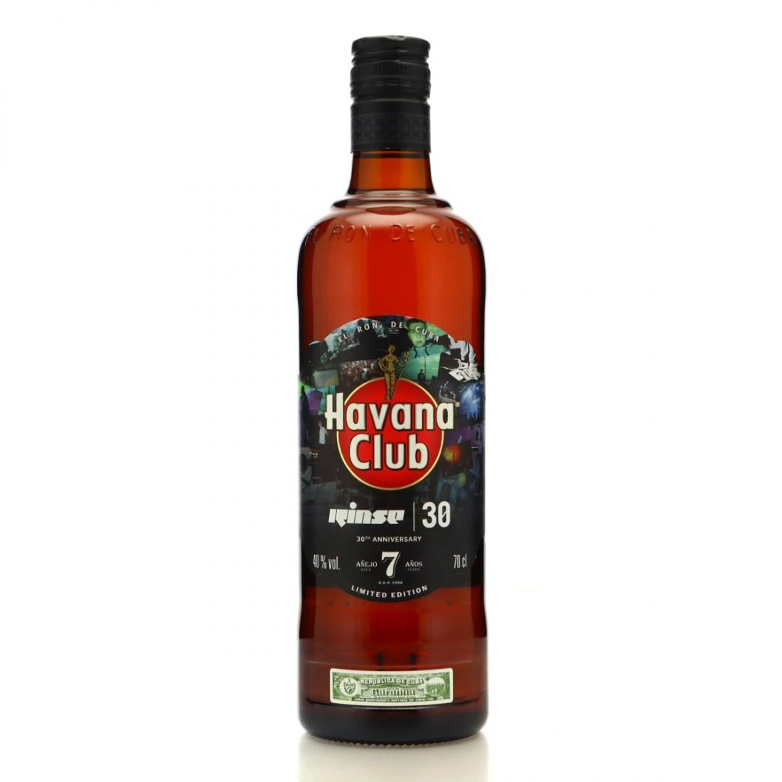 Havana Club 7 Year Old Rinse 30th Anniversary