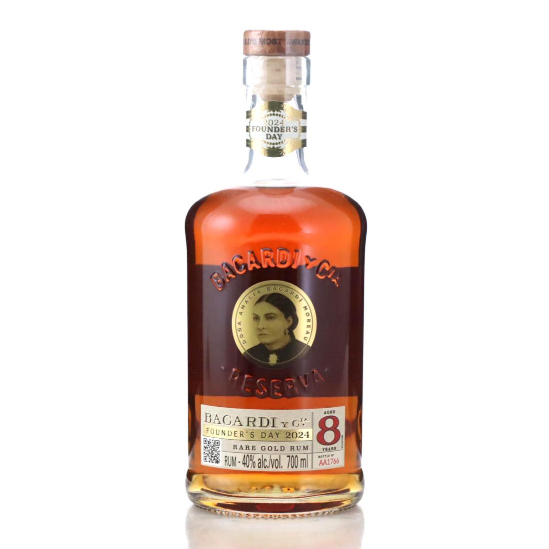 Image for Bacardi Reserva Ocho 8 Year Old Founder's Day 2024 - Dona Amalia Bacardi Moreau