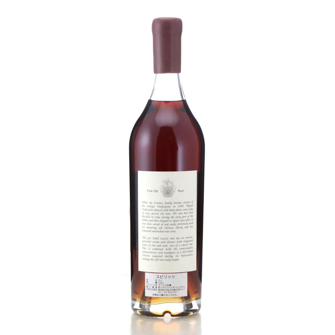 Image for Legend of Cuban Rum pre-1962 Solera