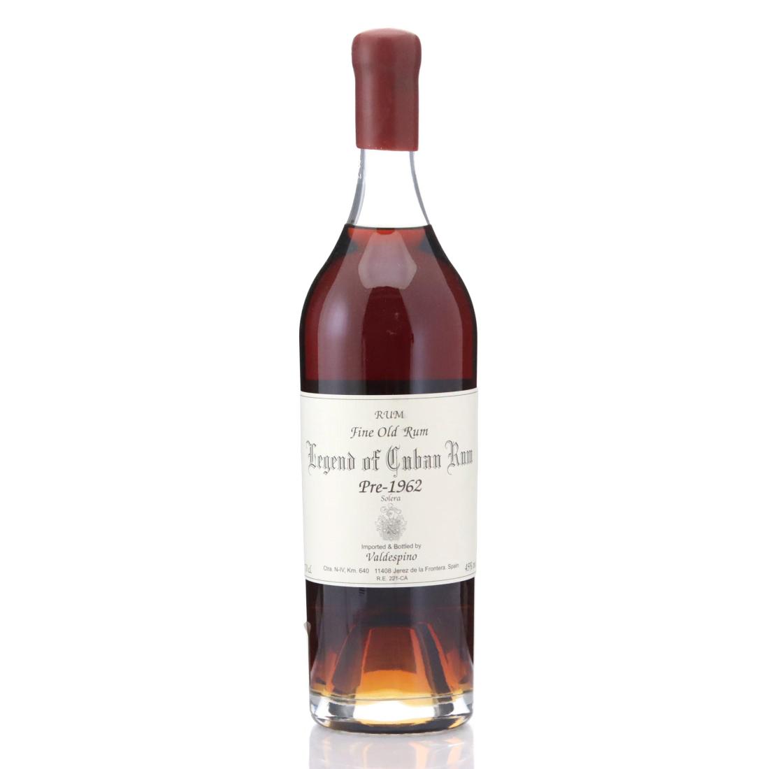 Image for Legend of Cuban Rum Pre - 1962 Solera